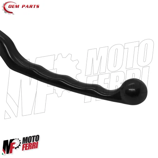 MF3938 Leva Freno Destra Piaggio 50 SI FL - CIAO FL Sagomata Alluminio Nera