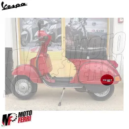 Targhetta Laterale Cofano Scritta Stemma Vespa PX 125 E ARCOBALENO PX125E 2