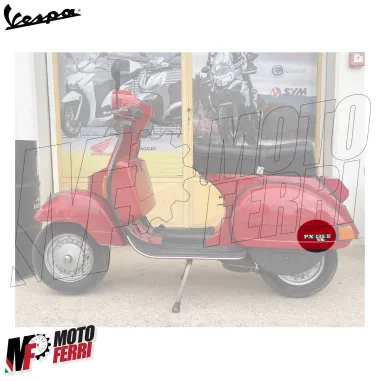 Targhetta Laterale Cofano Scritta Stemma Vespa PX 125 E ARCOBALENO PX125E