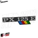 Targhetta Laterale Cofano Scritta Stemma Vespa PX 125 E ARCOBALENO PX125E