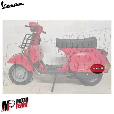 Targhetta Laterale Cofano Scritta Stemma Piaggio Vespa 150 PX P150X