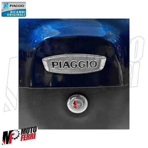 MF9325 Bauletto 37 Litri Blu Midnight Originale Piaggio Medley 125 150 da 2016 a 2019
