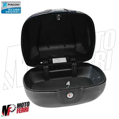 MF9325 Bauletto 37 Litri Blu Midnight Originale Piaggio Medley 125 150 da 2016 a 2019