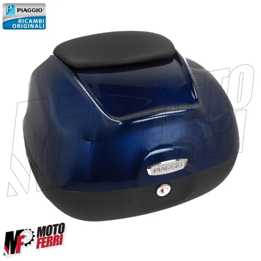 MF9325 Bauletto 37 Litri Blu Midnight Originale Piaggio Medley 125 150 da 2016 a 2019