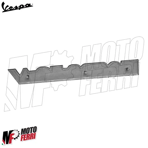 Targhetta Laterale Cofano Scritta Stemma per Piaggio Vespa 50 PK N