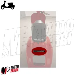 Targhetta Telaio Posteriore Scritta Stemma per Vespa 50 Special 2