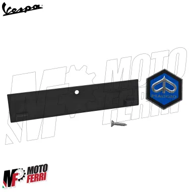 Targhetta + Scudetto Copristerzo Stemma per Piaggio VESPA PX PE 125 150 200
