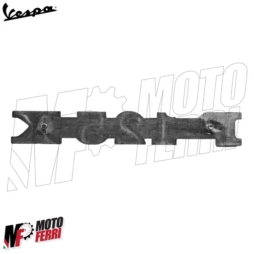Targhetta Laterale Cofano Scritta Stemma Piaggio Vespa 125 PX P125X