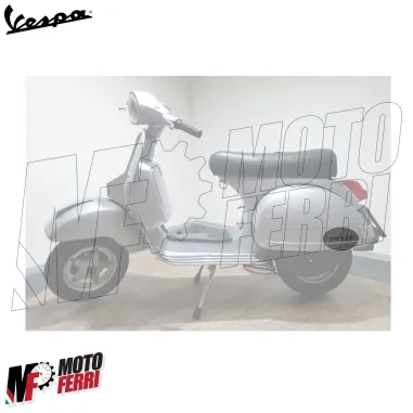 Targhetta Adesiva Resinata Cofano Laterale Piaggio Vespa 125 PX Freno A Disco