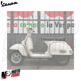 Targhetta Adesiva Resinata Cofano Laterale Piaggio Vespa 150 PX Freno A Disco 2