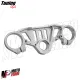 MF8876 Piastra Sterzo Racing Aprilia RS660 2021 2022 2023 2024 CNC Argento