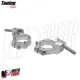 MF8876 Piastra Sterzo Racing Aprilia RS660 2021 2022 2023 2024 CNC Argento