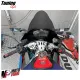 MF8876 Piastra Sterzo Racing Aprilia RS660 2021 2022 2023 2024 CNC Argento