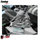 MF8887 Kit Pedane Arretrate Regolabili CNC Aprilia 660 RS / Tuono da 2020 a 2025