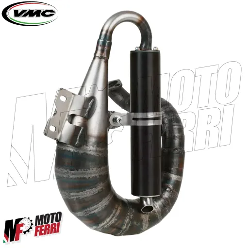 MF7387 Marmitta VMC Fury S1 per Vespa 50 125 Special ET3 PK Motore 130 135 144