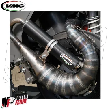 MF7387 Marmitta VMC Fury S1 per Vespa 50 125 Special ET3 PK Motore 130 135 144