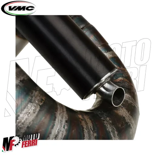 MF7387 Marmitta VMC Fury S1 per Vespa 50 125 Special ET3 PK Motore 130 135 144