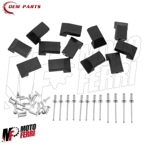 MF2778 Puntalini e Ribattini Strisce Pedana Vespa PX 125 150 200 PX ARCOBALENO