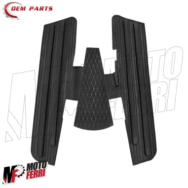 MF2983 Tappetino Pedana Vespa 125 150 SPRINT GT GTR GL TS Gomma Nero Tappeto