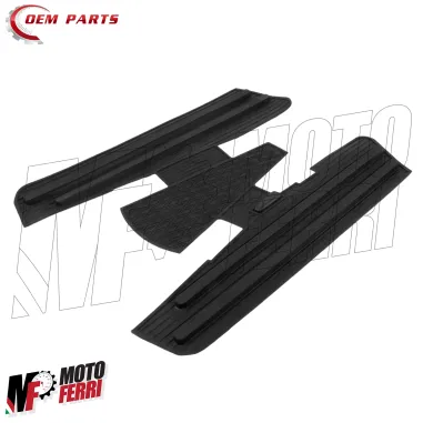 MF2983 Tappetino Pedana Vespa 125 150 SPRINT GT GTR GL TS Gomma Nero Tappeto