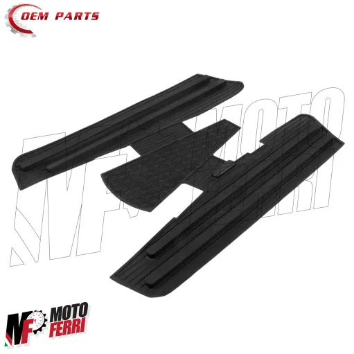 MF2983 Tappetino Pedana Vespa 125 150 SPRINT GT GTR GL TS Gomma Nero Tappeto