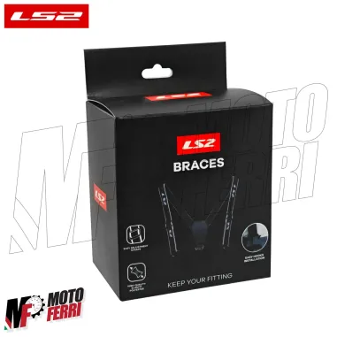 MF9335 Bretelle Pantalone Elastiche LS2 Regolabili Moto Scooter Uomo Donna