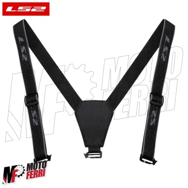 MF9335 Bretelle Pantalone Elastiche LS2 Regolabili Moto Scooter Uomo Donna