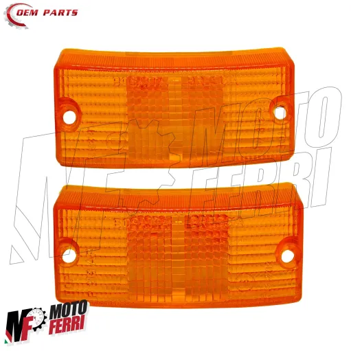 MF2874 Kit Gemme Arancioni Frecce Anteriori Vespa PX 125 150 200 Arcobaleno Disco