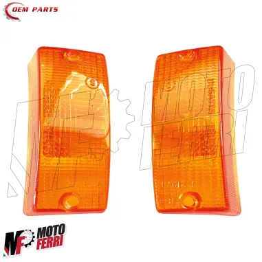 MF2874 Kit Gemme Arancioni Frecce Anteriori Vespa PX 125 150 200 Arcobaleno Disco