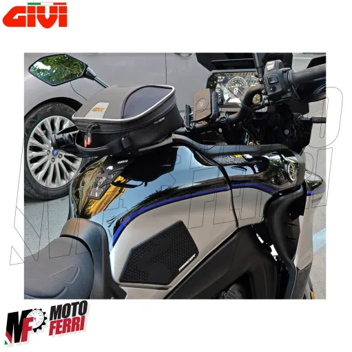 MF9143 Borsa Serbatoio Givi 3L Tanklock Flangia Yamaha Tracer 9 GT GT+ 2021/2024