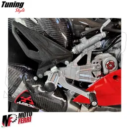 MF9345 Pedane Arretrate Regolabili Ducati Panigale V4 V4S V4R da 2018 a 2024 2