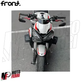 MF8885 Spoiler Downforce Laterale Doppie Ali by FRONT Triumph Street Triple 660 S 2020 2021 2022 2