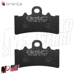 MF9347 Pastiglie Freno Anteriore KTM Duke 200 da 2012 a 2024 Brenta Organiche 2