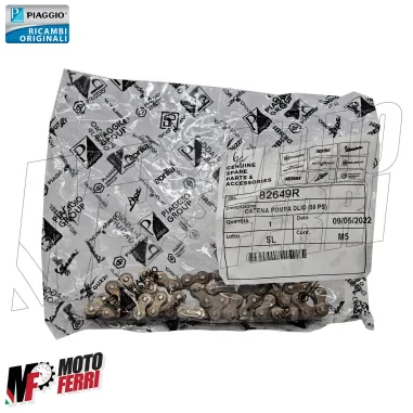 MF9353 Catena Pompa Olio Originale Piaggio Beverly 125 250 300 310 E5+