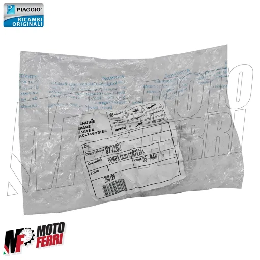 MF9356 Pompa Olio Completa Originale Piaggio ZIP 50 da 2006 a 2023