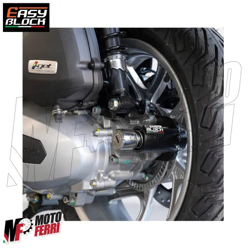 MF9360 Antifurto Blocca Ruota Meccanico EasyBlock Piaggio Medley 125 150 200 da 2016 a 2025
