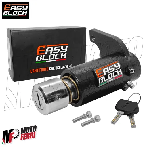 MF9360 Antifurto Blocca Ruota Meccanico EasyBlock Piaggio Medley 125 150 200 da 2016 a 2025