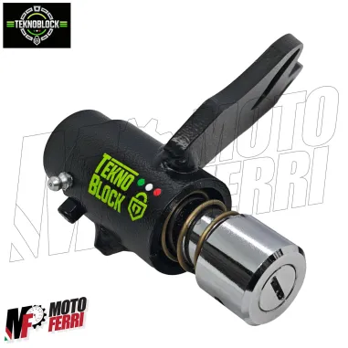 MF9361 Antifurto Blocca Ruota Meccanico TEKNOBLOCK Piaggio Vespa GTS 310 HPE 2024 2025 E5+
