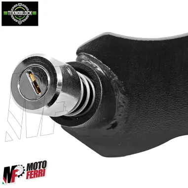 MF9361 Antifurto Blocca Ruota Meccanico TEKNOBLOCK Piaggio Vespa GTS 310 HPE 2024 2025 E5+