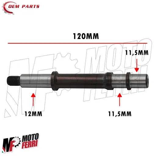 Perno Ingranaggio Albero Multiplo per Piaggio Vespa PX TS GTR 125