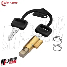 Serratura Sterzo Bloccasterzo Lungo Guida Sottile 4 MM Vespa Rally 180 200 2