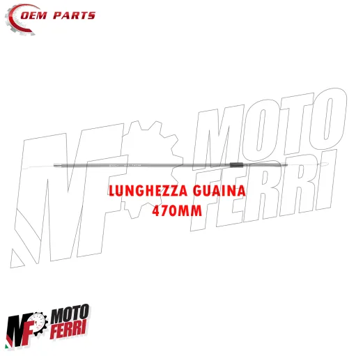 MF9374 Cavo Trasmissione Starter Carburatore Vespa Super Sprint GT GTR 125 150