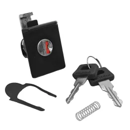 MF9376 Serratura Bauletto Portaoggetti Nera Piaggio Vespa 50 125 PK XL