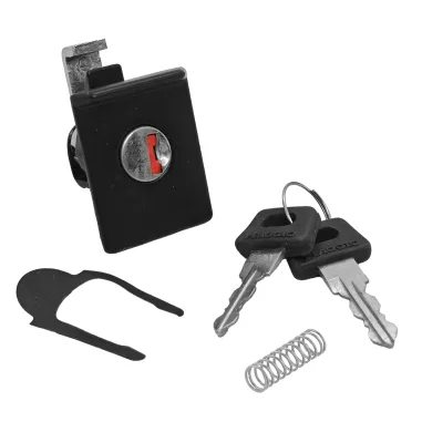 MF9376 Serratura Bauletto Portaoggetti Nera Piaggio Vespa 50 125 PK XL