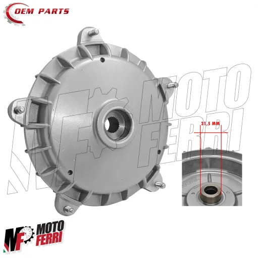 MF9404 Tamburo Ruota Freno Posteriore Mozzetto 31,5mm Piaggio Vespa 125 T5