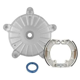 MF0915 Tamburo + Ganasce + Paraolio Freno Posteriore Vespa 50 Special 125 ET3 pr