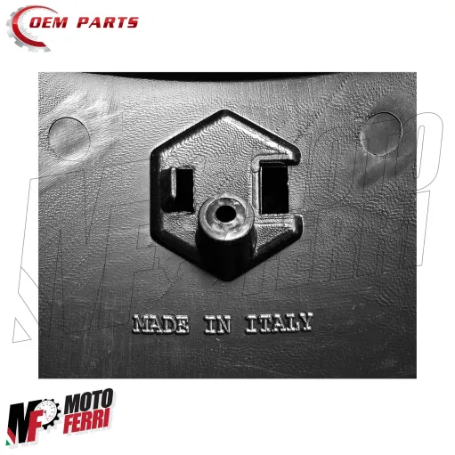 MF9424 Calandra Nasello Copristerzo Mascherina Vespa PK XL 50 125 RUSH Nera