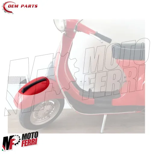MF9436 Cresta Crestina Parafango Anteriore Piaggio Vespa 50 Special Nero Opaco