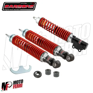 MF2031 AMMORTIZZATORI POSTERIORI + ANTERIORE CARBONE VESPA GTS SUPER SPORT HPE
