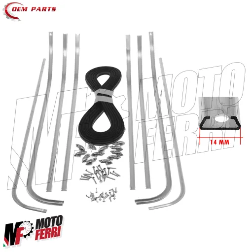 MF9461 Strisce Pedana Complete Piaggio Vespa 125 VNB3 VNB4 VNB5 VNB6